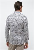 Hemd Twill Langarm grau