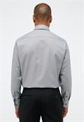 Hemd Twill Langarm grau