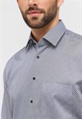 Hemd Twill Langarm grau