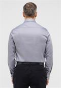 Hemd Twill Langarm grau