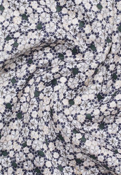 Hemd Twill Langarm grau