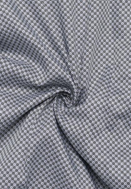 Hemd Twill Langarm grau