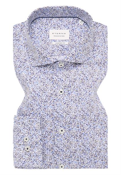 Hemd Twill Langarm hellblau