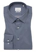 Hemd Twill Langarm navy