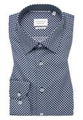 Hemd Twill Langarm navy