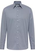 Hemd Twill Langarm navy
