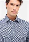 Hemd Twill Langarm navy