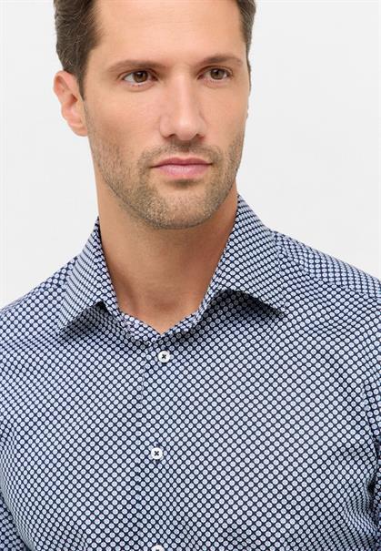 Hemd Twill Langarm navy