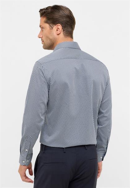Hemd Twill Langarm navy