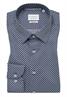 Hemd Twill Langarm navy