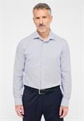 Hemd Twill Langarm rauchblau