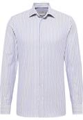 Hemd Twill Langarm rauchblau