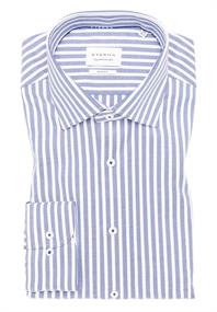 Hemd Twill Langarm rauchblau