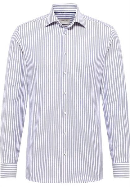 Hemd Twill Langarm rauchblau