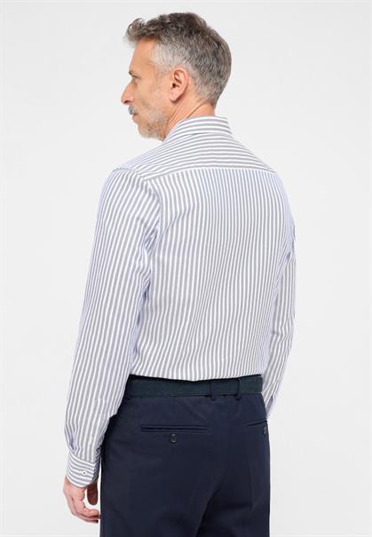 Hemd Twill Langarm rauchblau