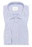 Hemd Twill Langarm rauchblau