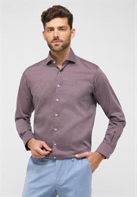 Hemd Twill Langarm rot