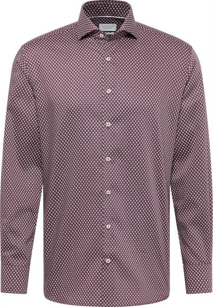 Hemd Twill Langarm rot