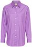 Hemdbluse aus Baumwolle violet