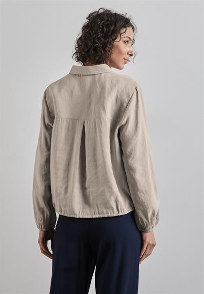 Hemdbluse breezy beige
