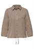 Hemdbluse im Washed-Look light terra mocha