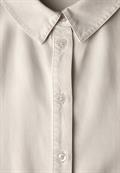 Hemdbluse im Washed-Look moonstone sand