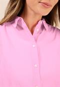 Hemdbluse in Unifarbe cherry blossom pink