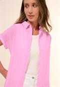 Hemdbluse in Unifarbe cherry blossom pink