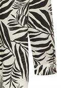 Hemdbluse mit Blumenprint aus Baumwolle aop