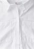 Hemdbluse mit Brusttaschen white