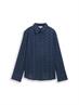 Hemdbluse mit Muster small blue wave print
