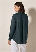 Hemdbluse mit Struktur slate khaki