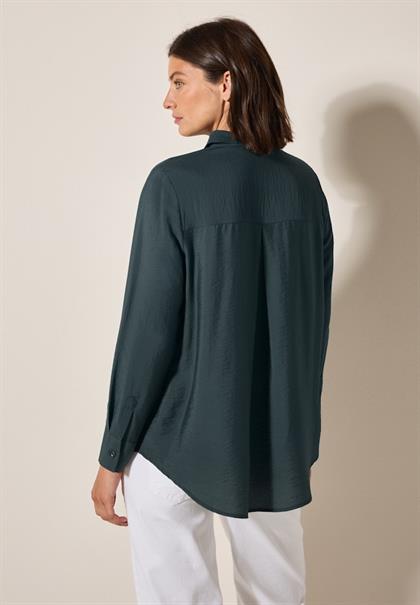 Hemdbluse mit Struktur slate khaki