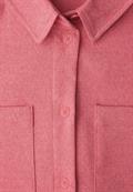 Hemdbluse mit Taschen striking coral mel.