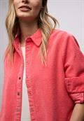 Hemdbluse striking coral