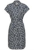 Hemdblusenkleid im Allover-Print aop