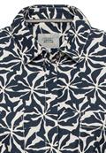 Hemdblusenkleid im Allover-Print aop