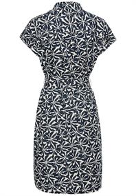 Hemdblusenkleid im Allover-Print aop