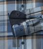 Hemdjacke blau
