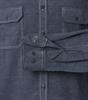 Hemdjacke blau