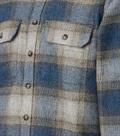 Hemdjacke blau