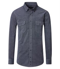 Hemdjacke blau