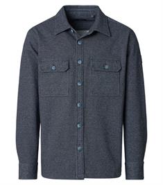 Hemdjacke blau