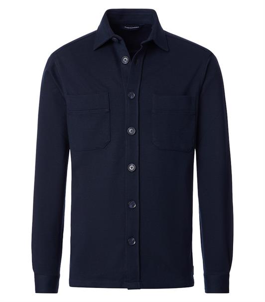 Hemdjacke blau