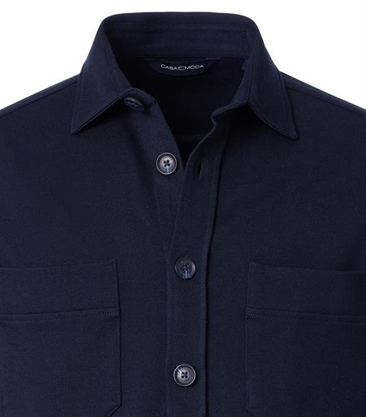 Hemdjacke blau