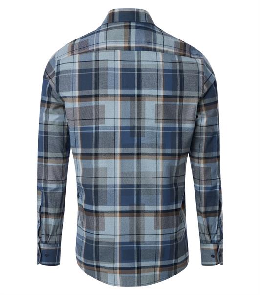 Hemdjacke blau