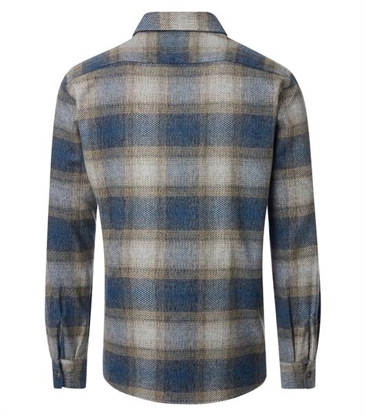 Hemdjacke blau