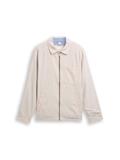 Hemdjacke mit Leinenanteil cashew beige chambray