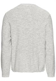 Henley Langarmshirt aus einem Baumwollmix dark navy