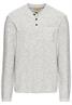 Henley Langarmshirt aus einem Baumwollmix dark navy
